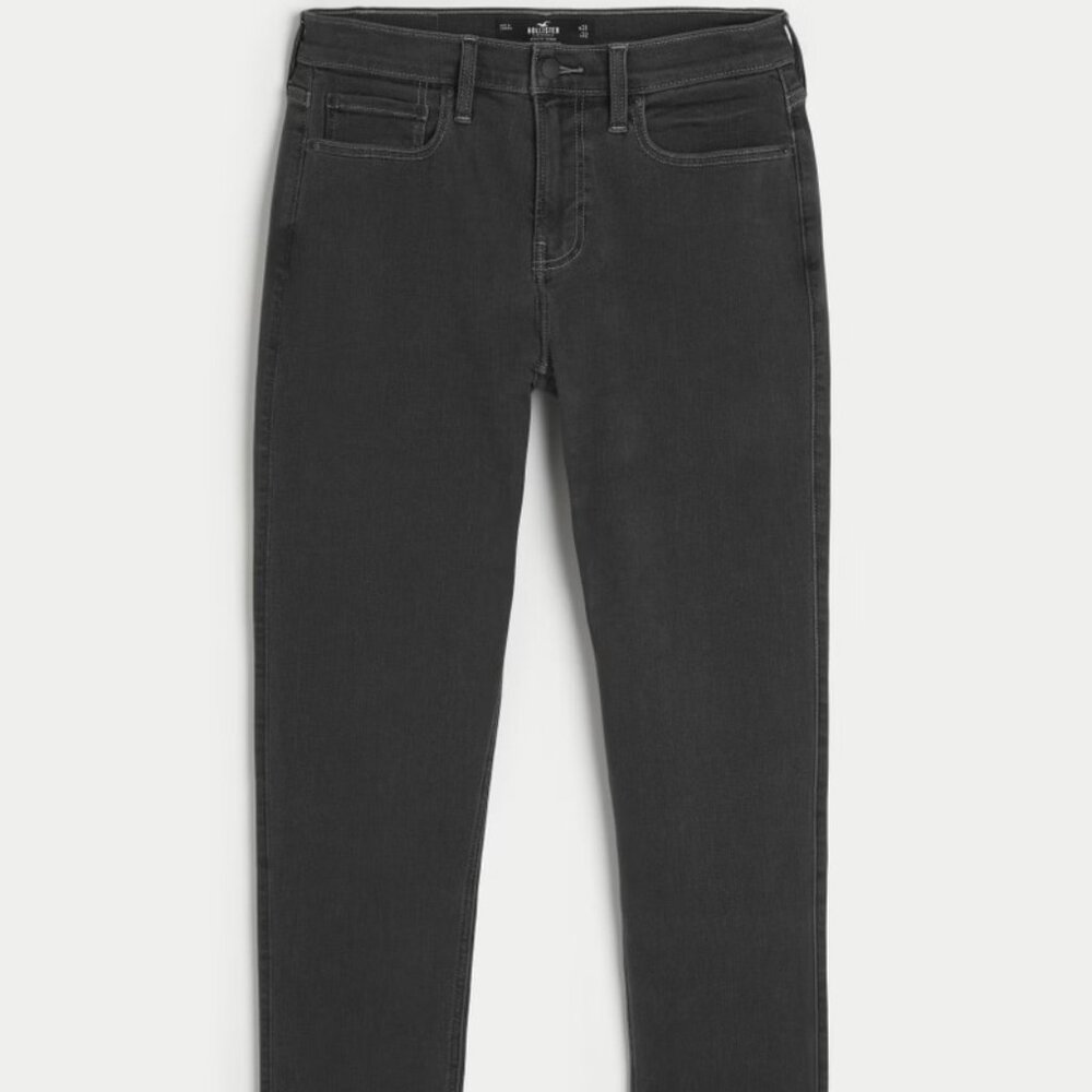 Grey Athletic Skinny Jeans 30x34